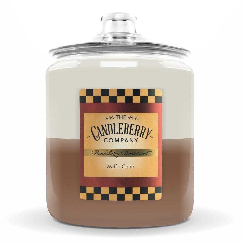 Waffle Cone™ 4-Wick Cookie Jar Candle | Large Glass