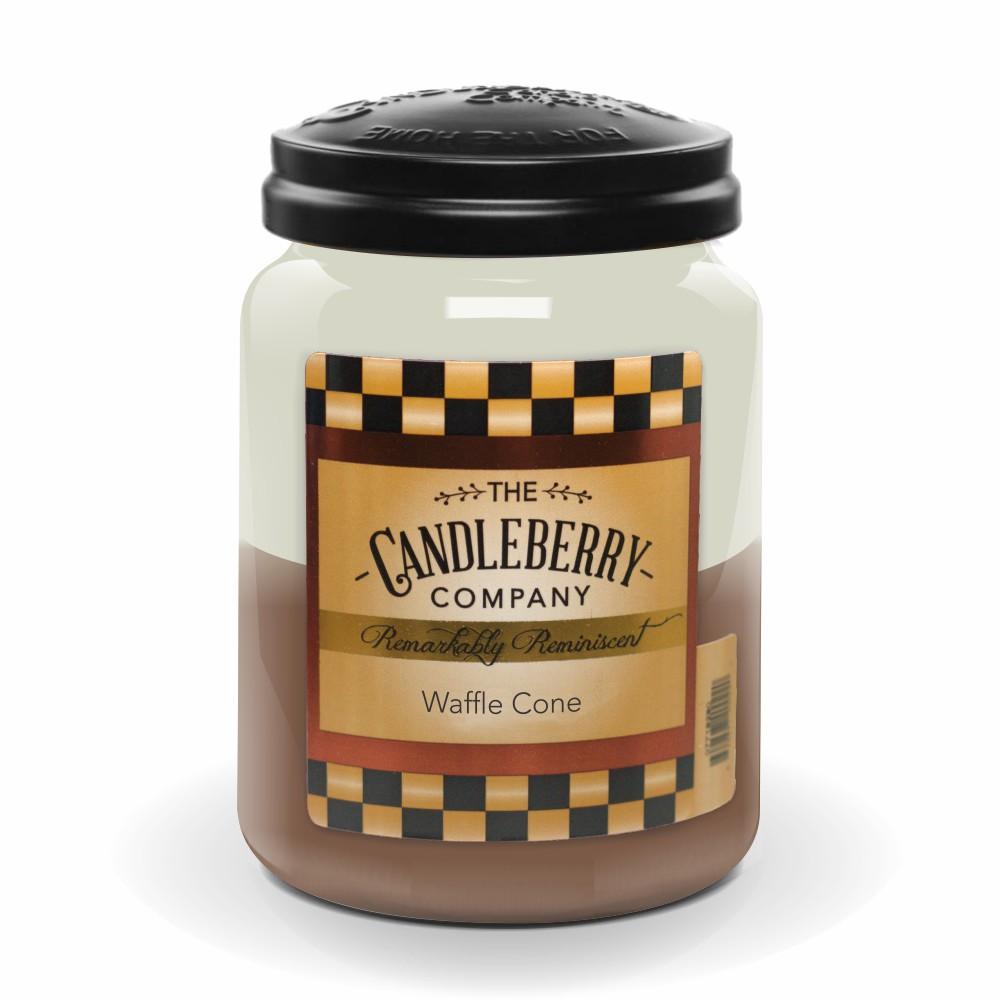 Waffle Cone Large Jar Candle - 135hr Soy Blend