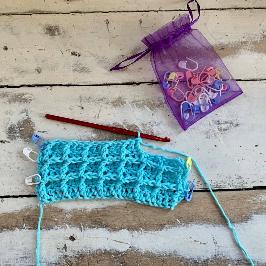 Waffle Stitch Washcloth Crochet Pattern for Beginners