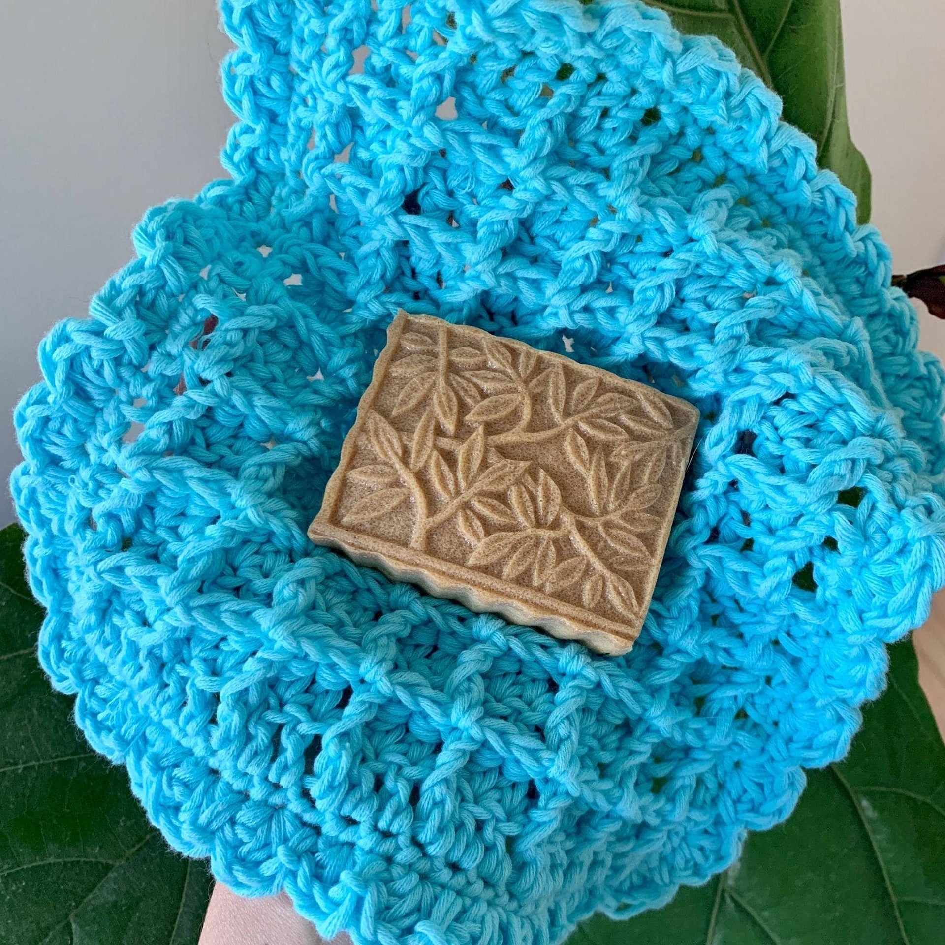 Waffle Stitch Washcloth Crochet Pattern for Beginners