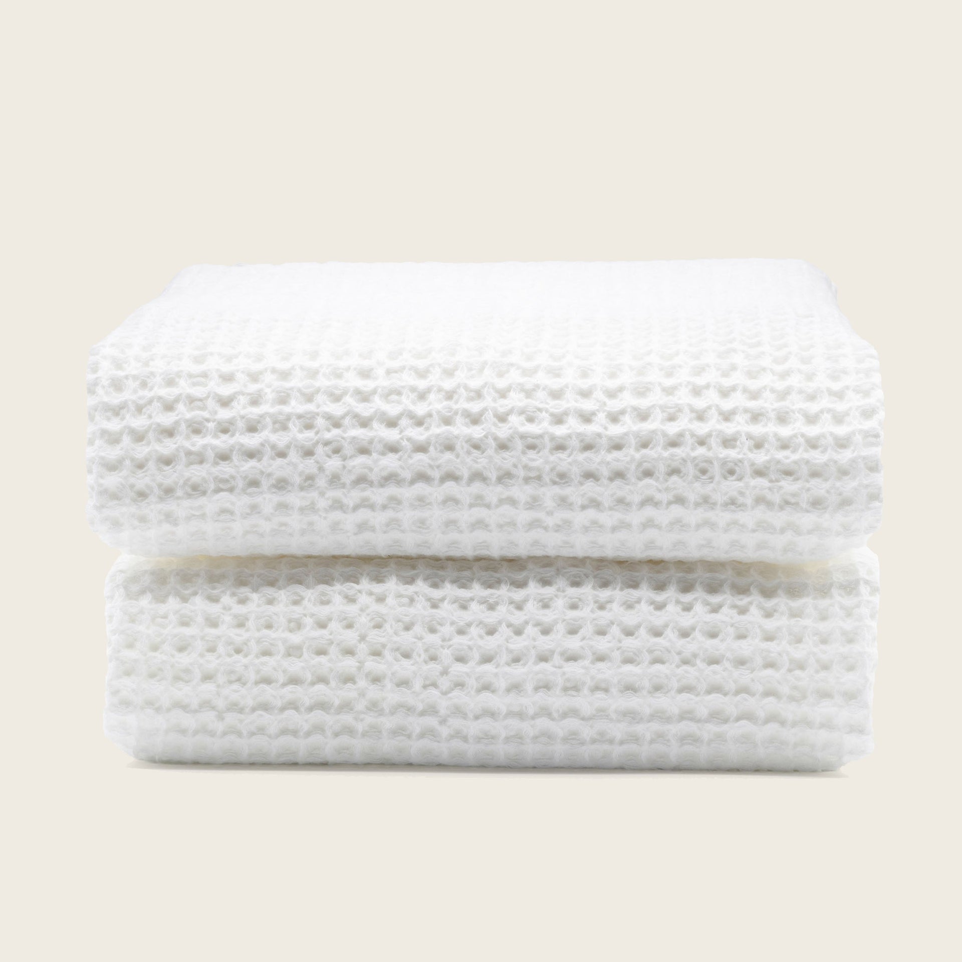 Sedona White Cotton Waffle Weave Bath Towel - Image 27