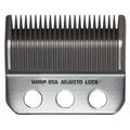 Silver 3-Hole Clipper Blade Set #1005 for Wahl professional hair clippers