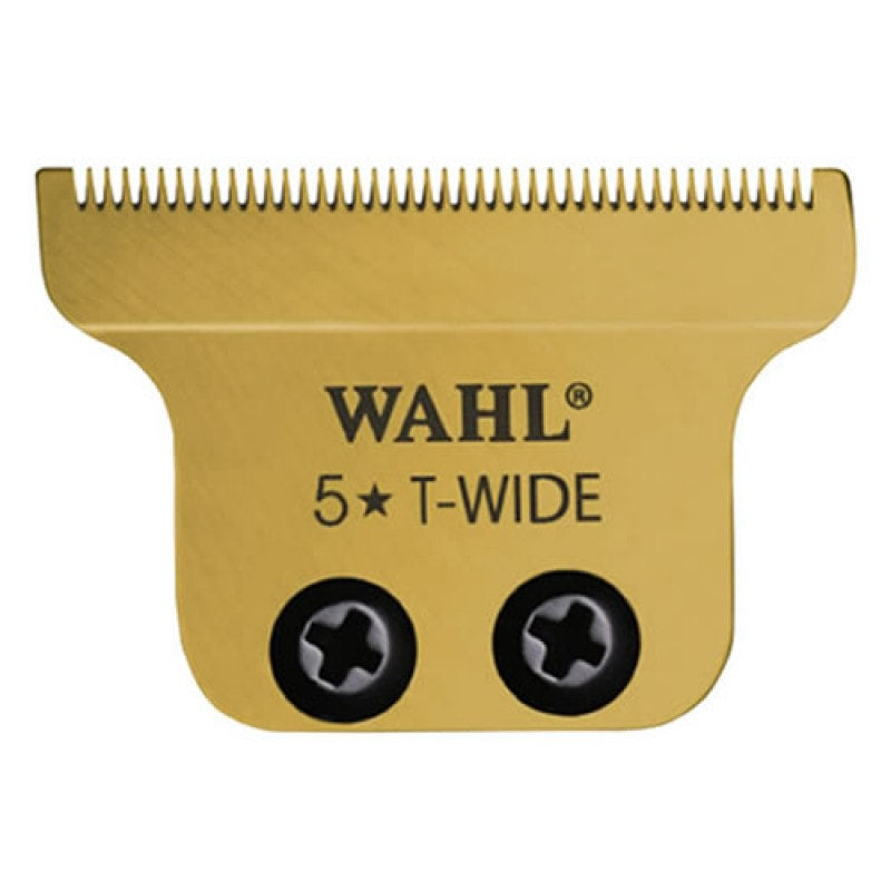 Professional Wahl Extra Wide Gold T-Blade replacement for hair trimmers