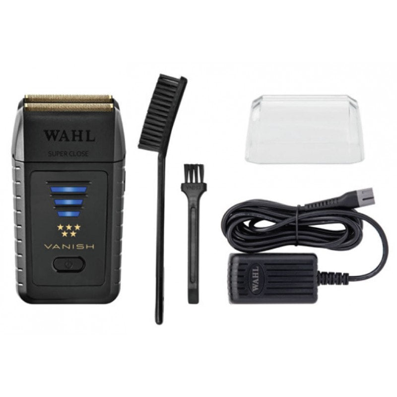 5 Star Vanish Shaver: Modern Matte Black & Gold Professional Groomer