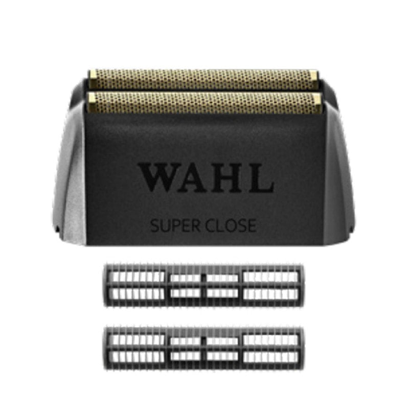 Close up of Wahl Vanish Shaver replacement foil and cutters (#3022905) for professional grooming