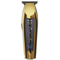 Wahl 5 Star Cordless Detailer Li Gold Edition trimmer featuring titanium DLC T-wide blade