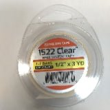 A roll of Walker 1522 Daily Wear White Liner Tape measuring 1/2 inch by 3 yards
