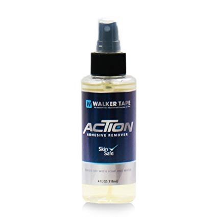 Action Adhesive Remover Spray for Hair Systems - Gentle Skin Safe
