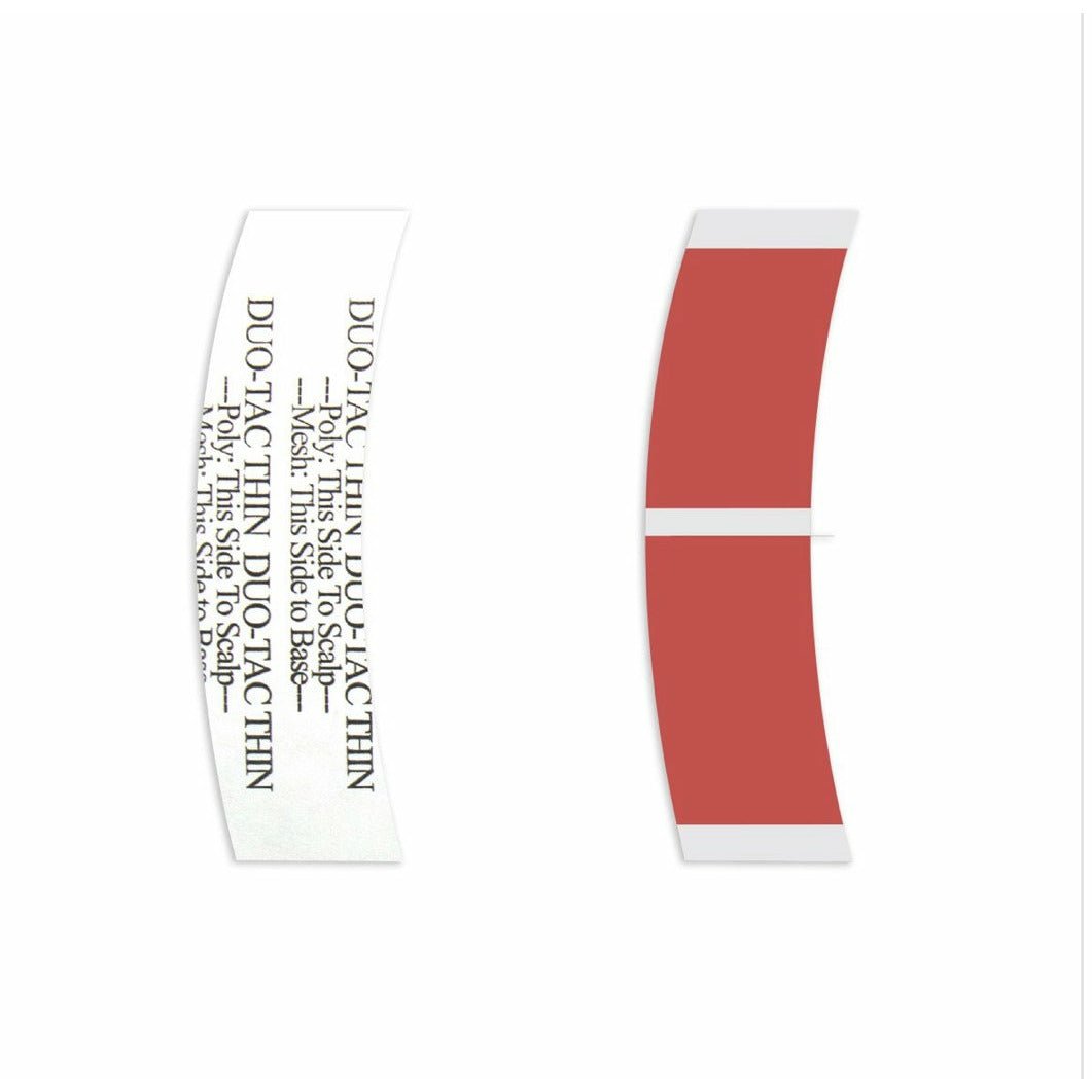 Walker Tape Duo-Tac Tape contours and minis for professional hair system attachment
