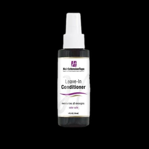 Walker Tape Leave-In Conditioner spray bottle for hair extensions.