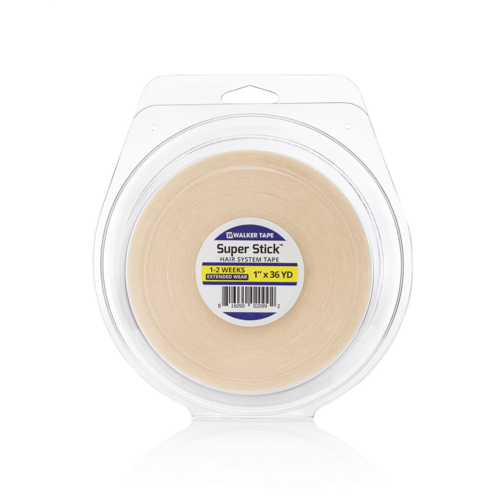 Super Stick Hair System Tape Rolls 1-2 Weeks Extended Wear 1"