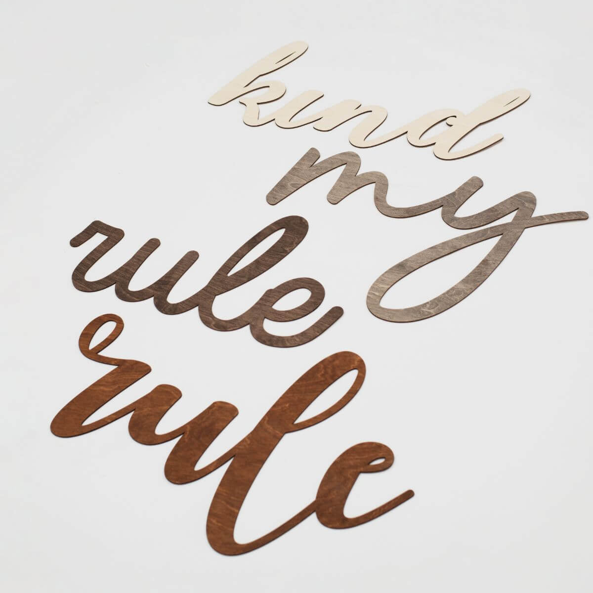 Wooden Baby Nursery Wall Decor Quote Signs for Gender Neutral Rooms