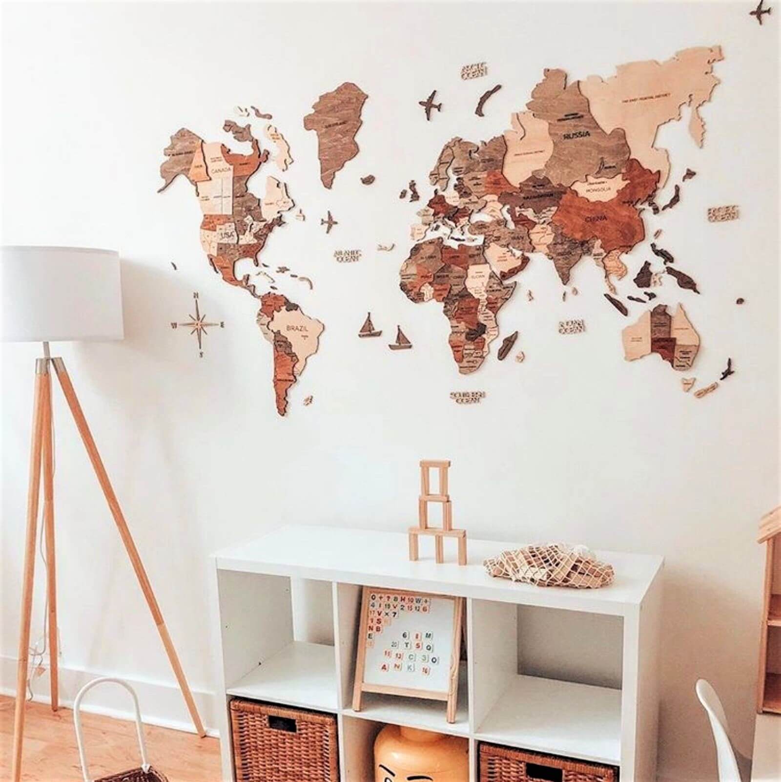Decorative Wall Art for Living Room – Travel Inspired Home Decor