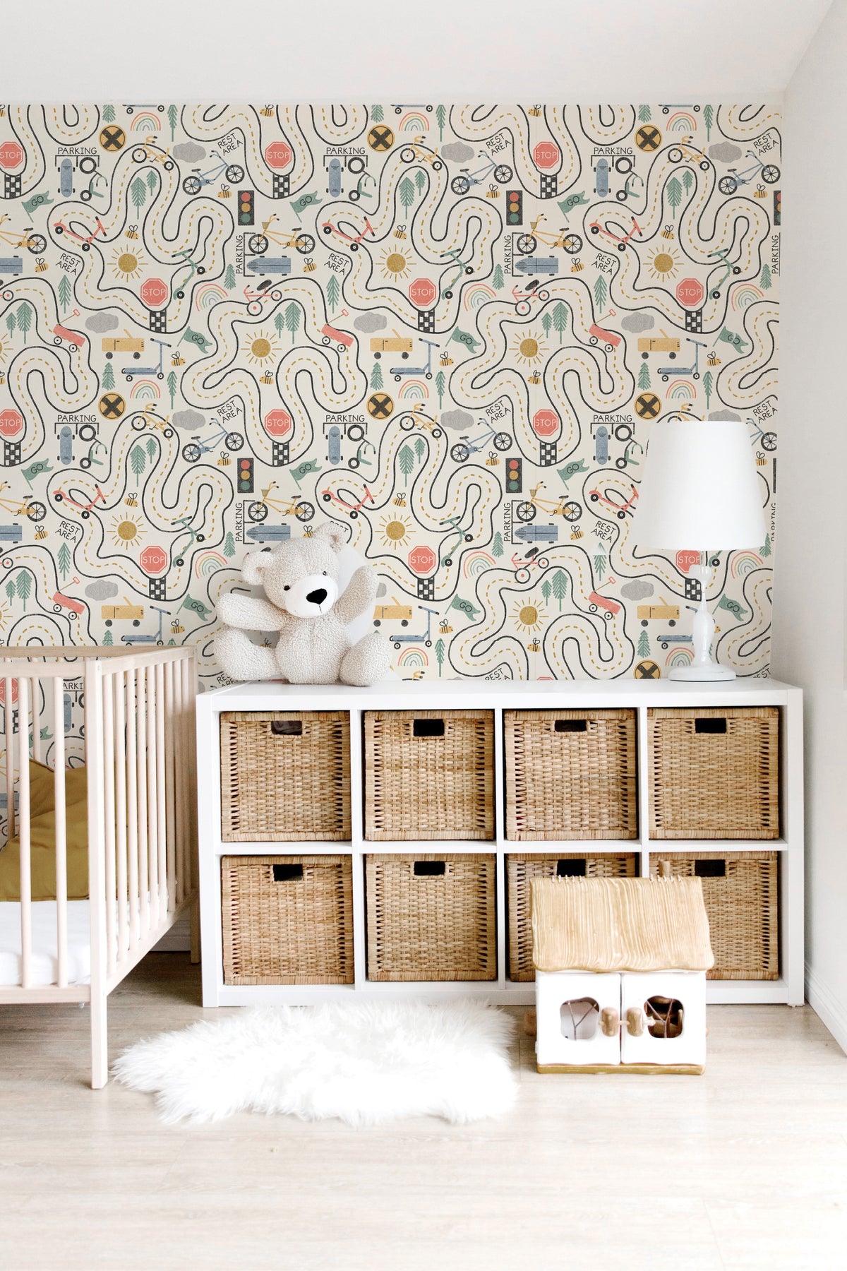 Wallie Wallpaper by Stacy Ward Design