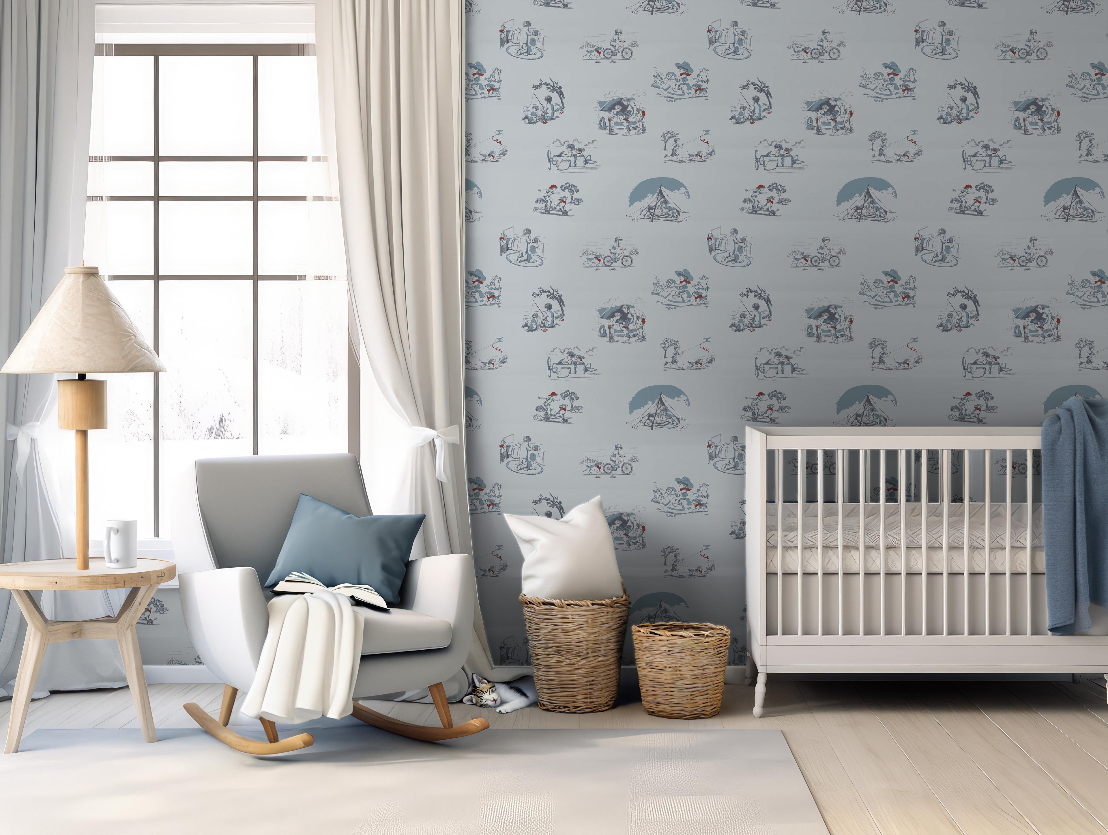 Warhol Wallpaper by DGSquare Pattern Design