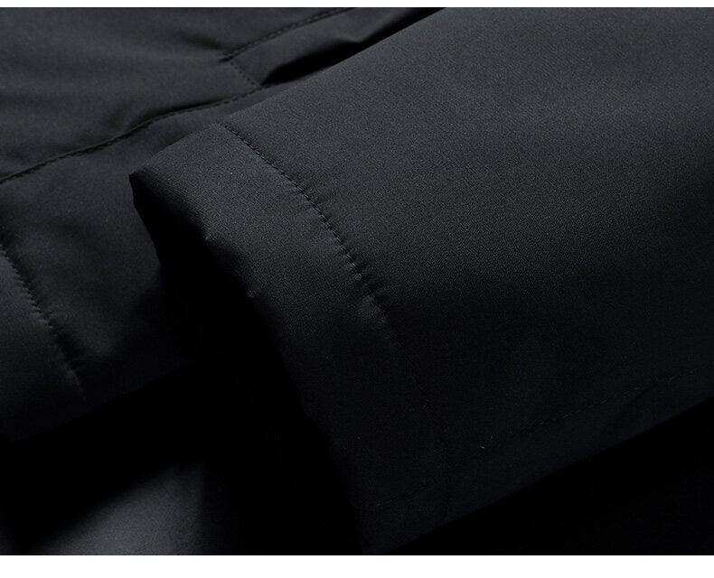 Men's Windproof Fleece Jacket Softshell Outdoor Winter Coat