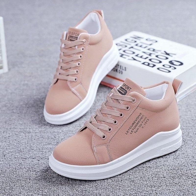Women’s Fur Lined Winter Snow Boots – Warm Casual Ankle Sneakers - back view