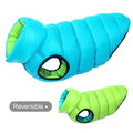 Warm Reversible Dog Vest Winter Jacket for Small to Large Dogs