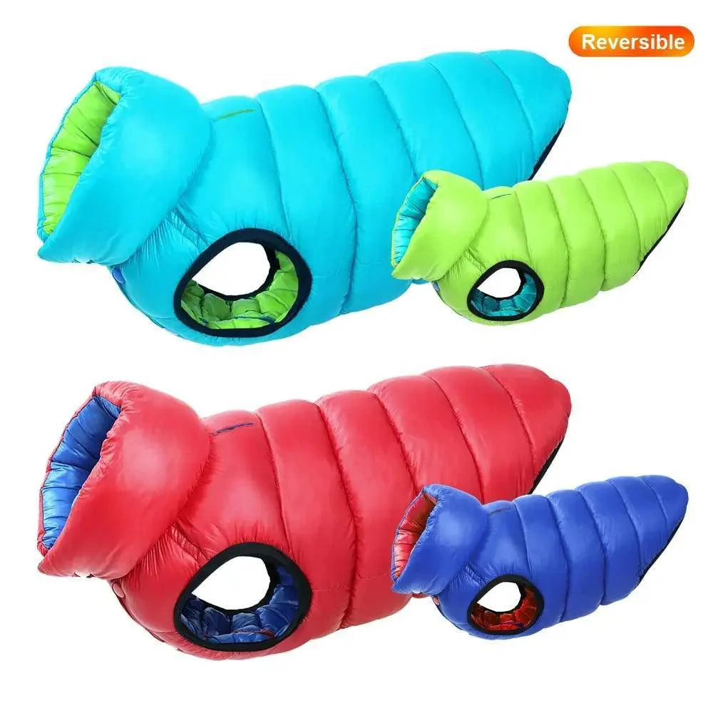 Warm Reversible Dog Vest Winter Jacket for Small to Large Dogs