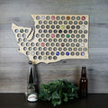 Washington Beer Cap Map