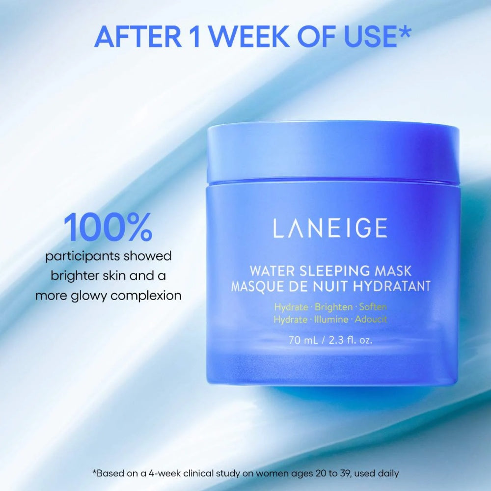 Water Sleeping Mask with Niacinamide & Squalane Overnight Gel