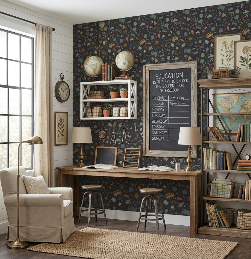 Ian Wallpaper by Stacy Ward Design