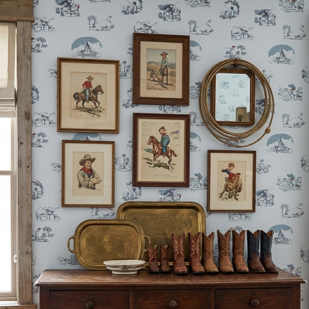 Warhol Wallpaper by DGSquare Pattern Design