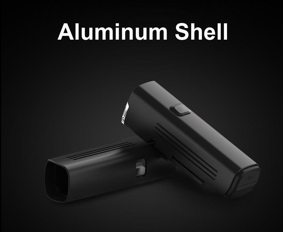 1000 Lumen USB Rechargeable Bike Light Set with Power Bank