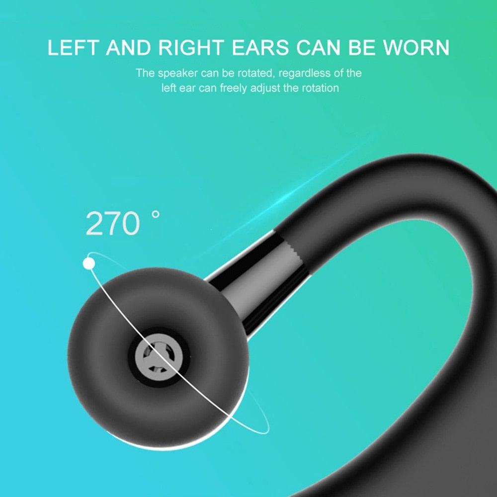 Waterproof Wireless Bluetooth Headset for Business and Sports