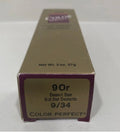 Wella Color Perfect 9/34 Desert Sun permanent creme gel hair color tube