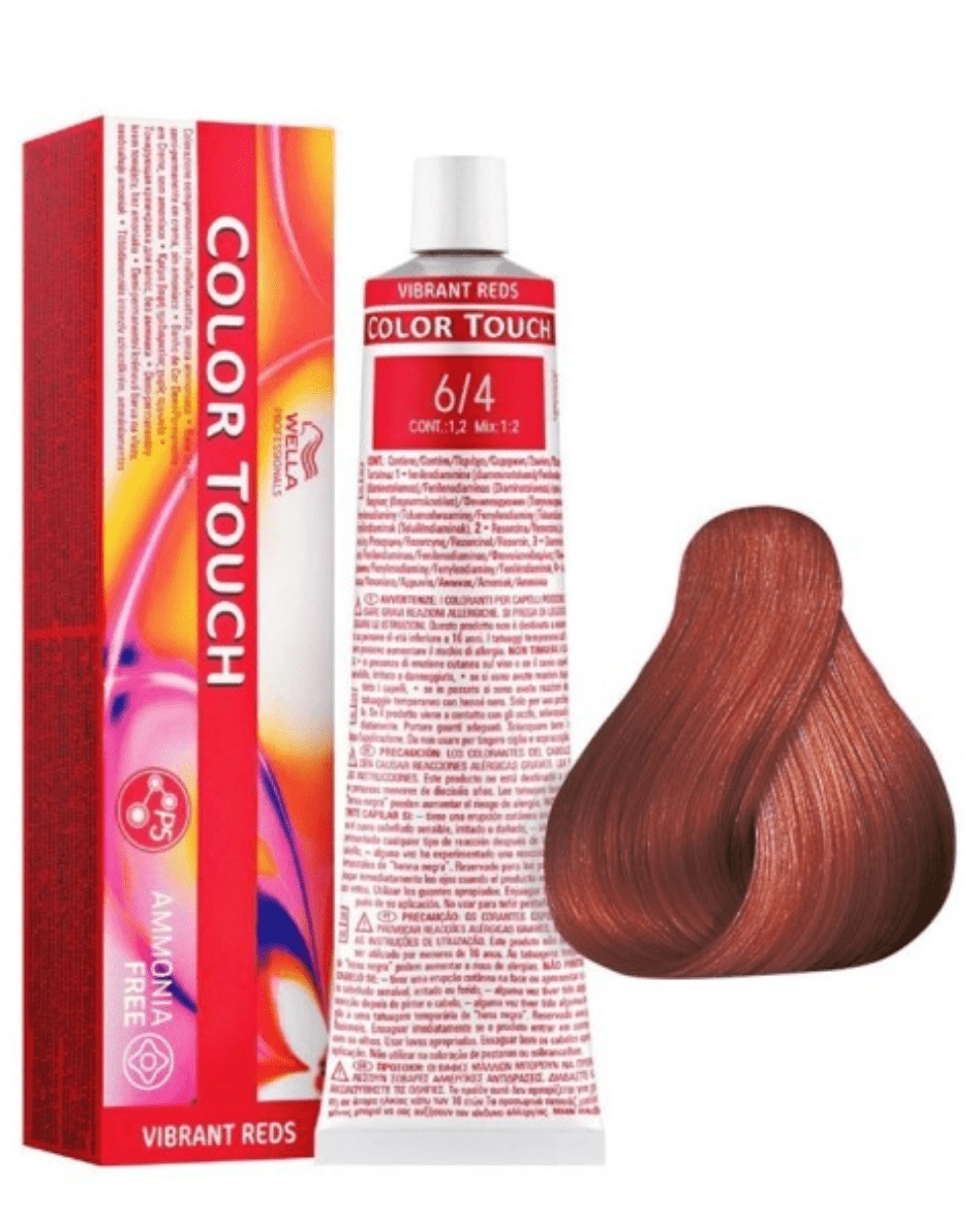 Wella Professionals Color Touch 6/4 ammonia-free red hair color tube