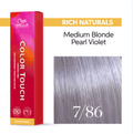 Wella Professionals Color Touch 7/86 Medium Blonde Pearl Violet cream hair color