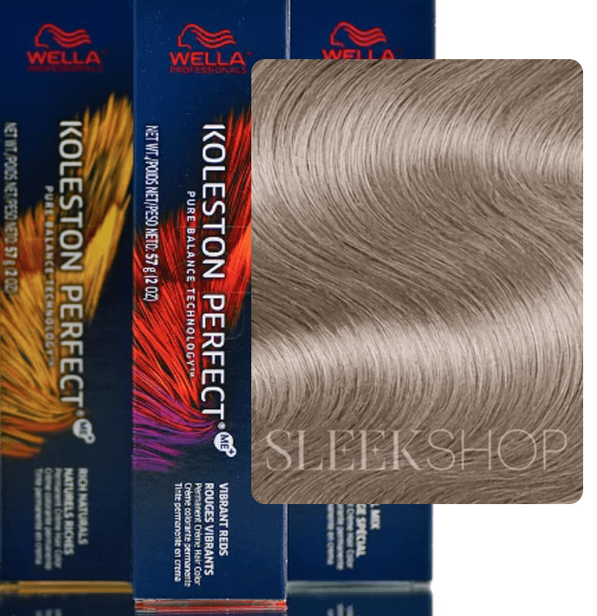 Wella Koleston Perfect Permanent Creme Hair Color tube in 9/8 Soft Pearl Ash