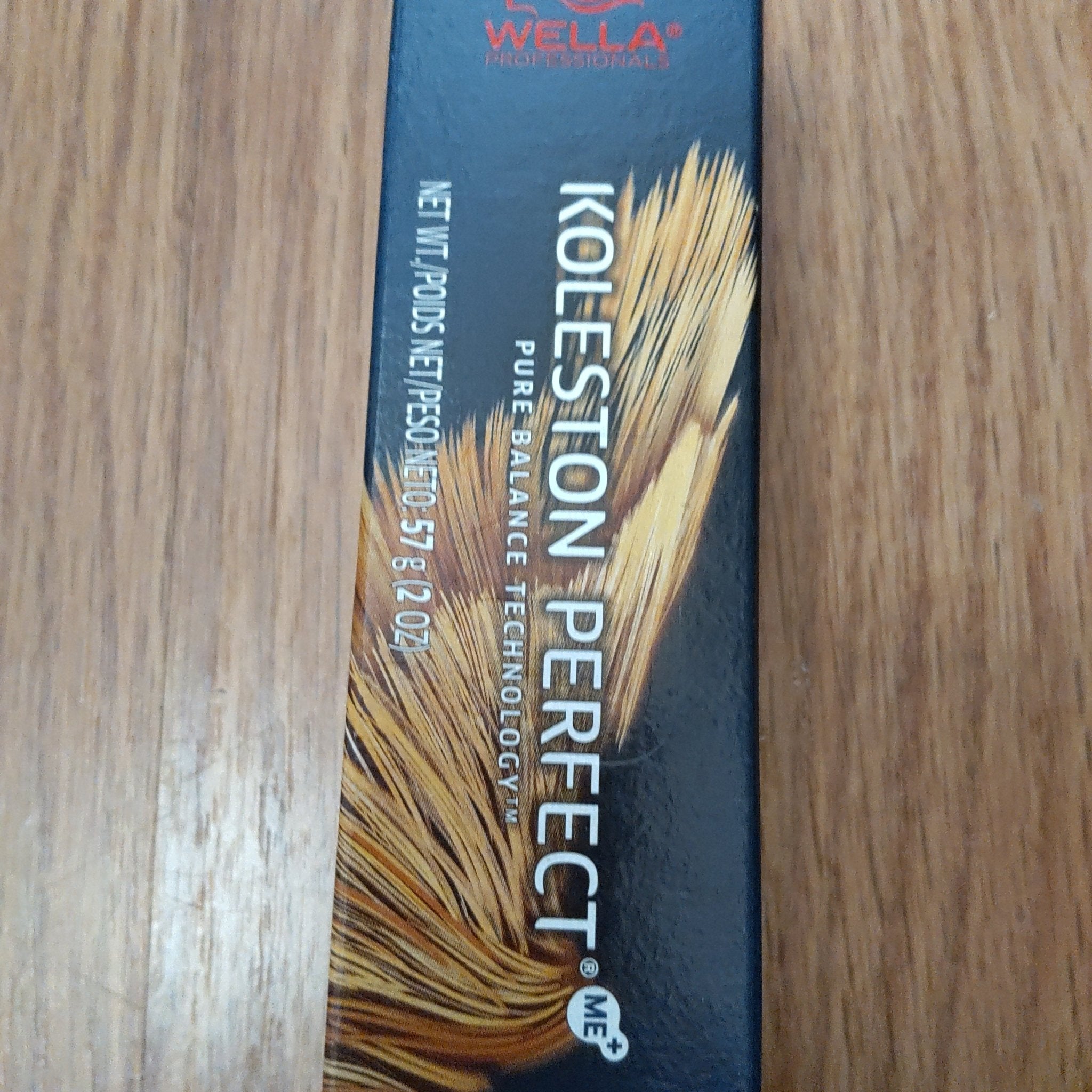 Wella Rich Naturals Koleston Perfect Creme Color 5/18 professional hair dye tube.