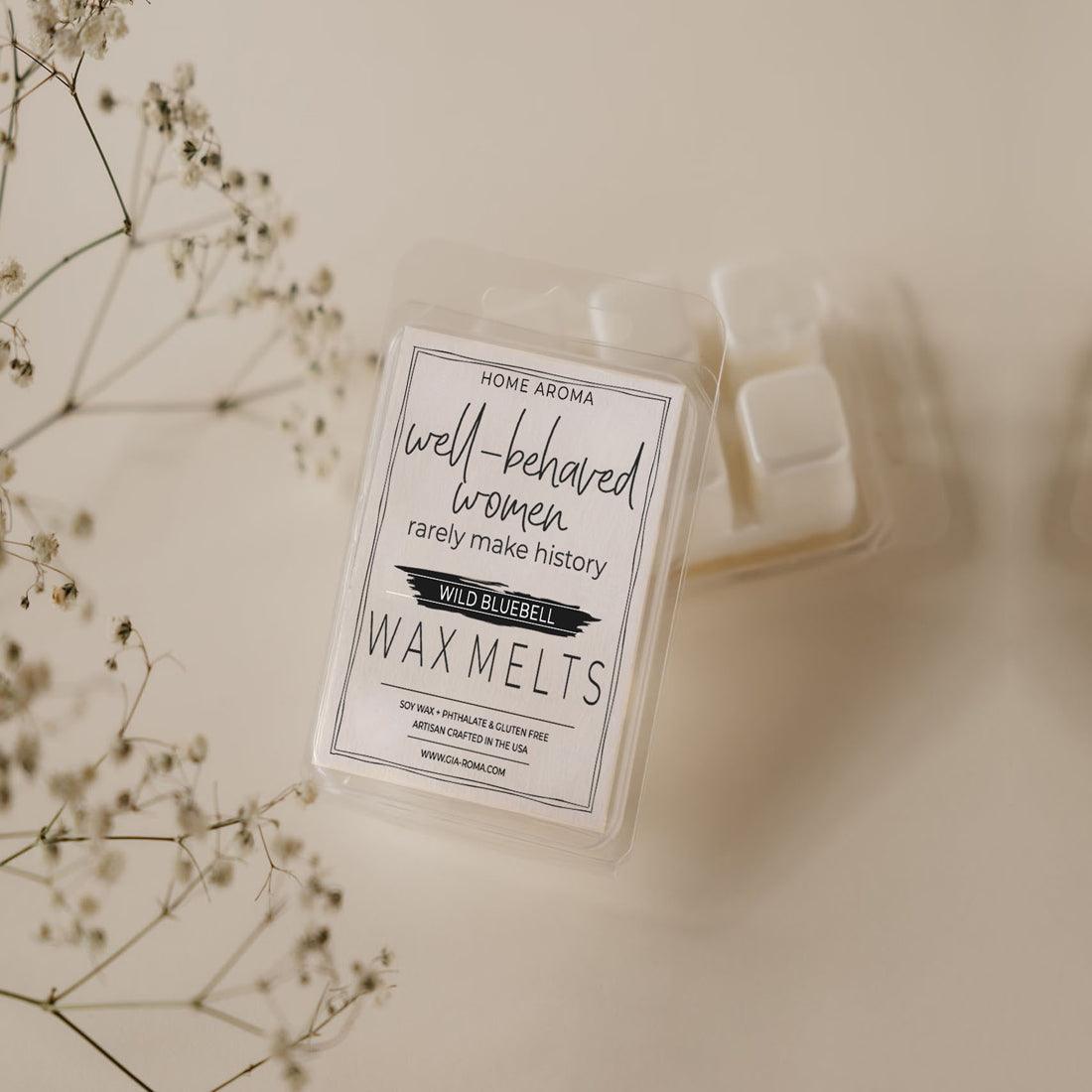 Wild Bluebell Vegan Soy Wax Melts for Home Fragrance - Image 4
