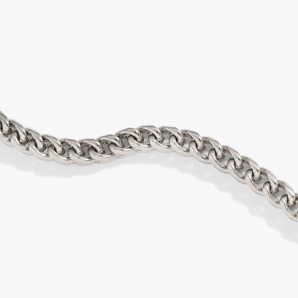 Adjustable Wheat Chain Bracelet in Tarnish-Resistant Steel