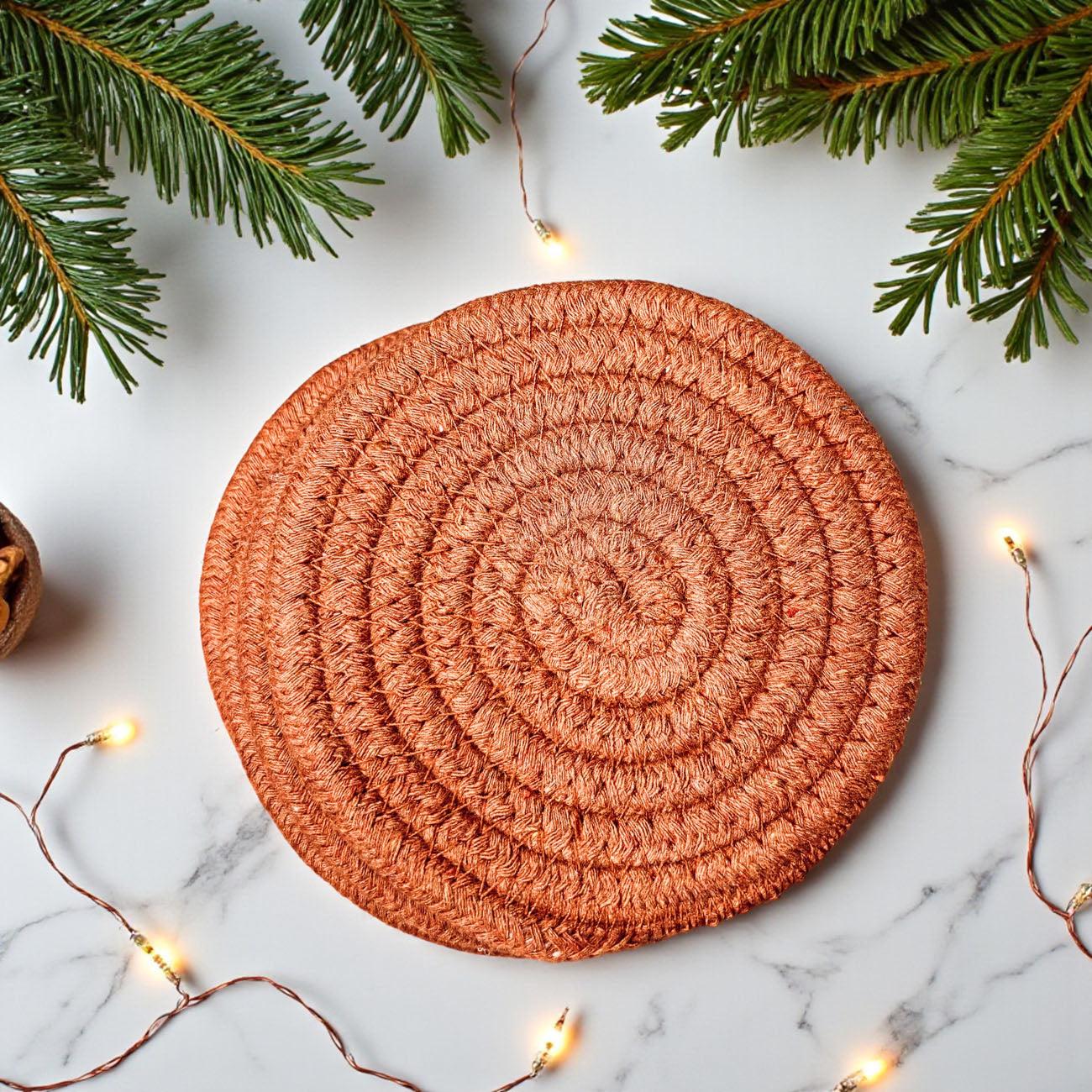 Fall Fabric Coasters