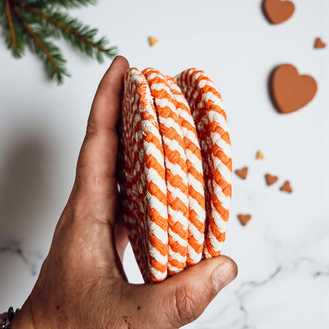 Fall Fabric Coasters