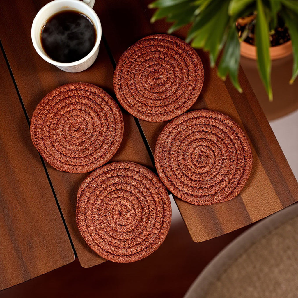 Fall Fabric Coasters