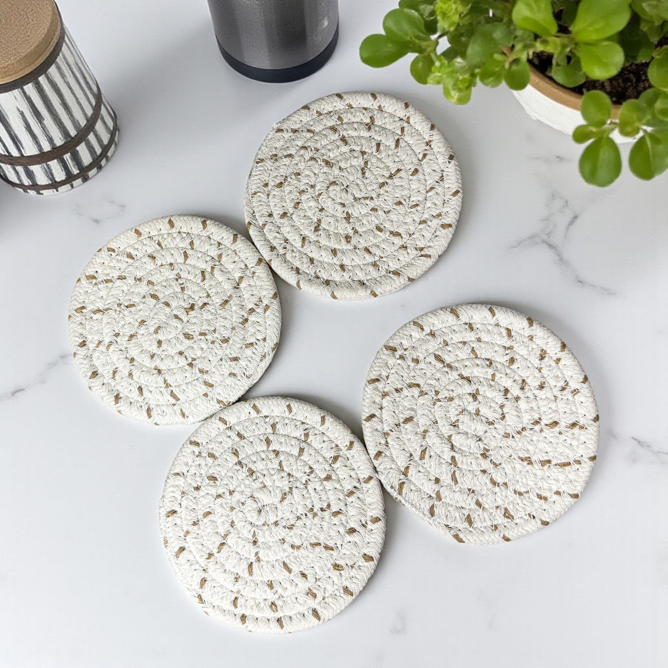 Fall Fabric Coasters