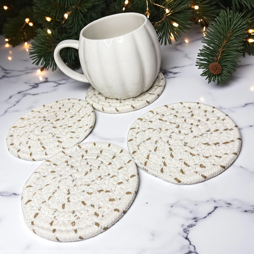 Fall Fabric Coasters