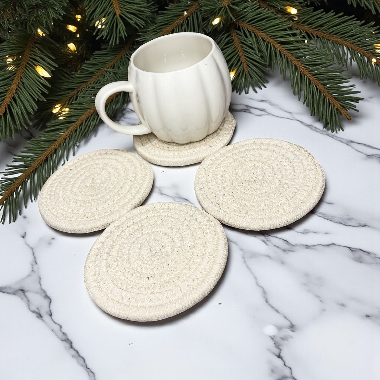 Fall Fabric Coasters