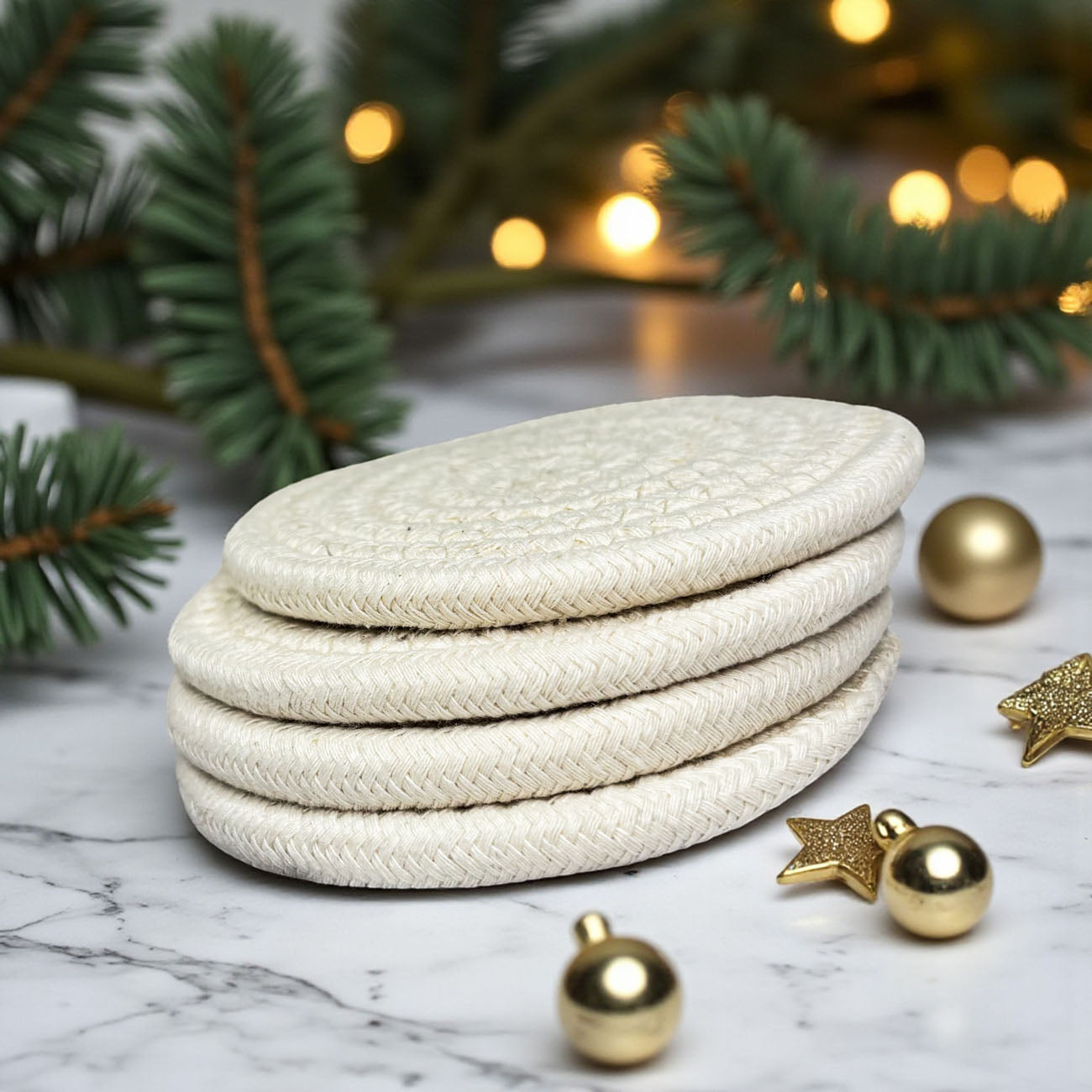 Fall Fabric Coasters