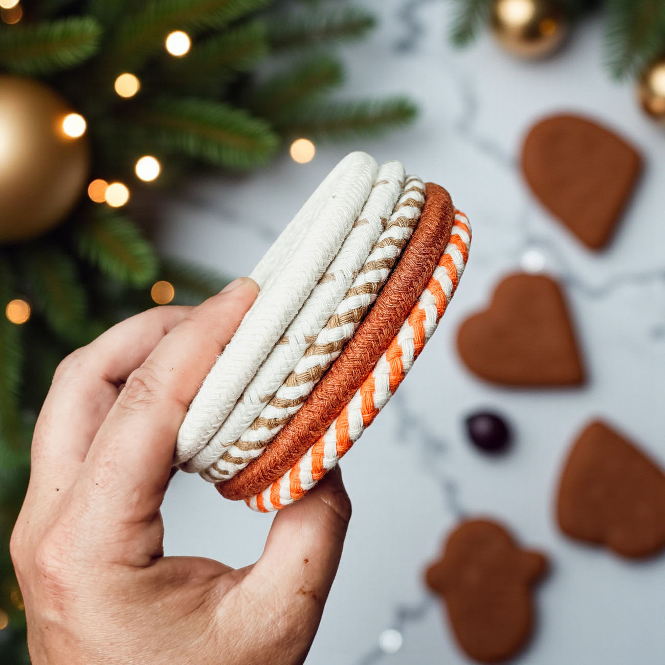 Fall Fabric Coasters