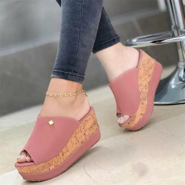 Women's White Peep Toe High Heel Sandals Elegant Summer Shoes