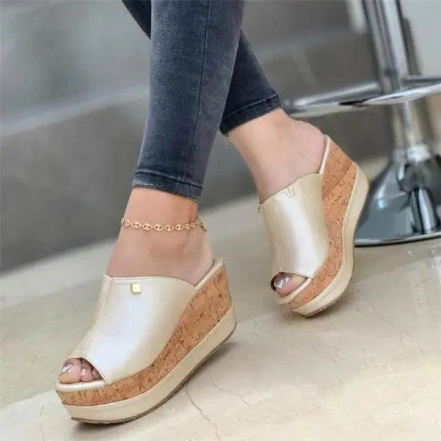 Women's White Peep Toe High Heel Sandals Elegant Summer Shoes