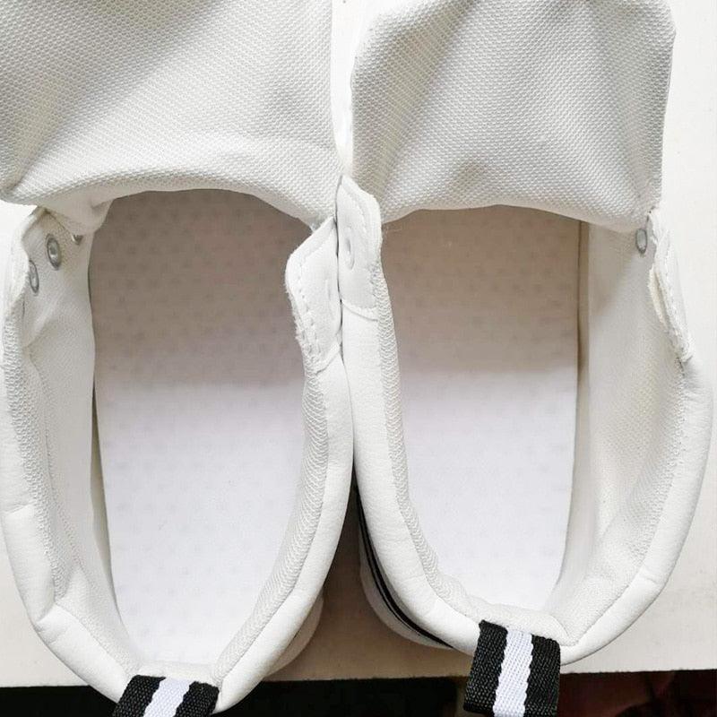 Boys High Top Plush Sneakers Trendy Casual Walking Shoes