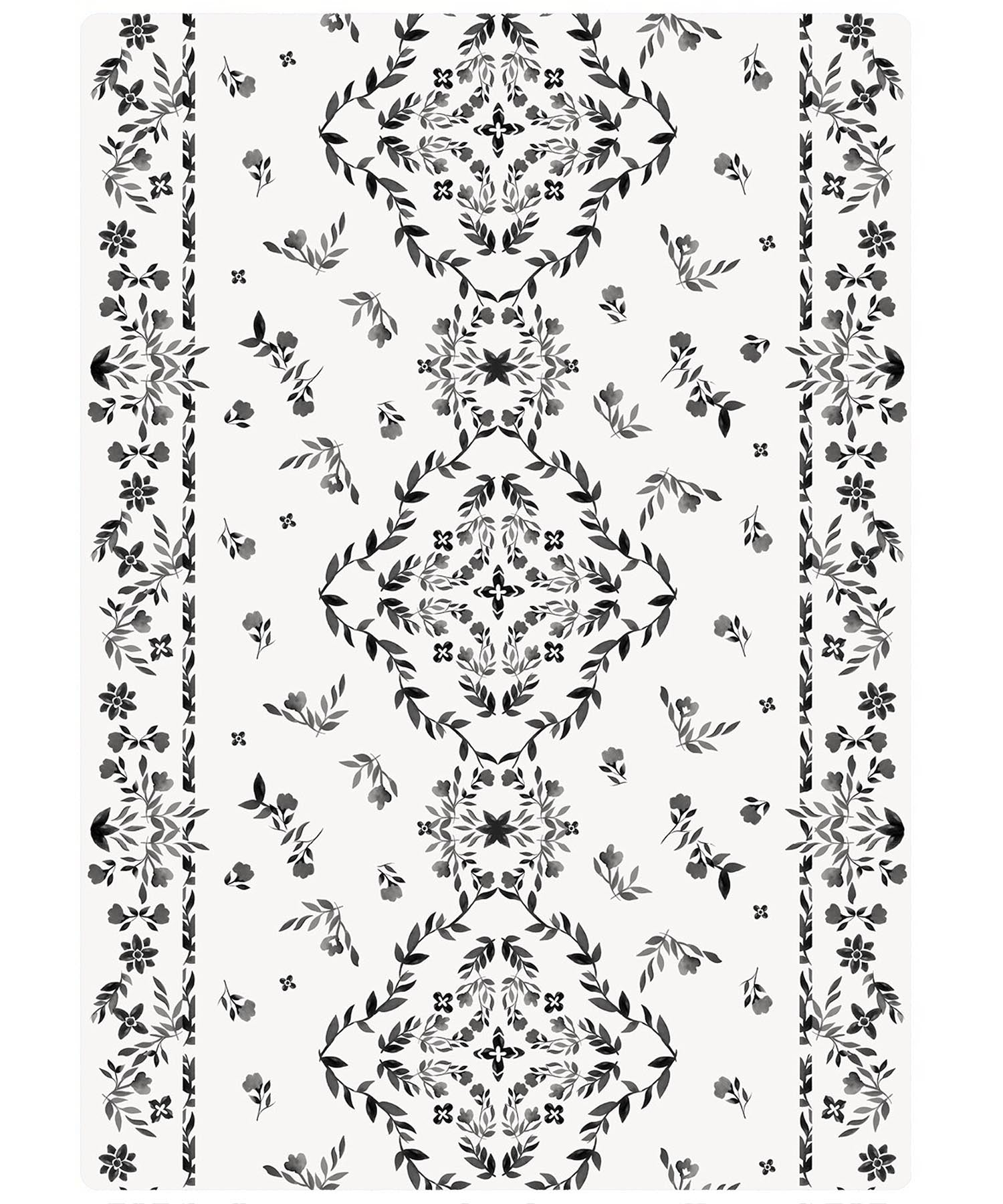 The August Rose White Shwally Playmat