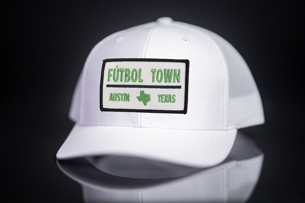 Fútbol Town Curved Bill Mesh Snapback Hat - Austin Soccer Cap