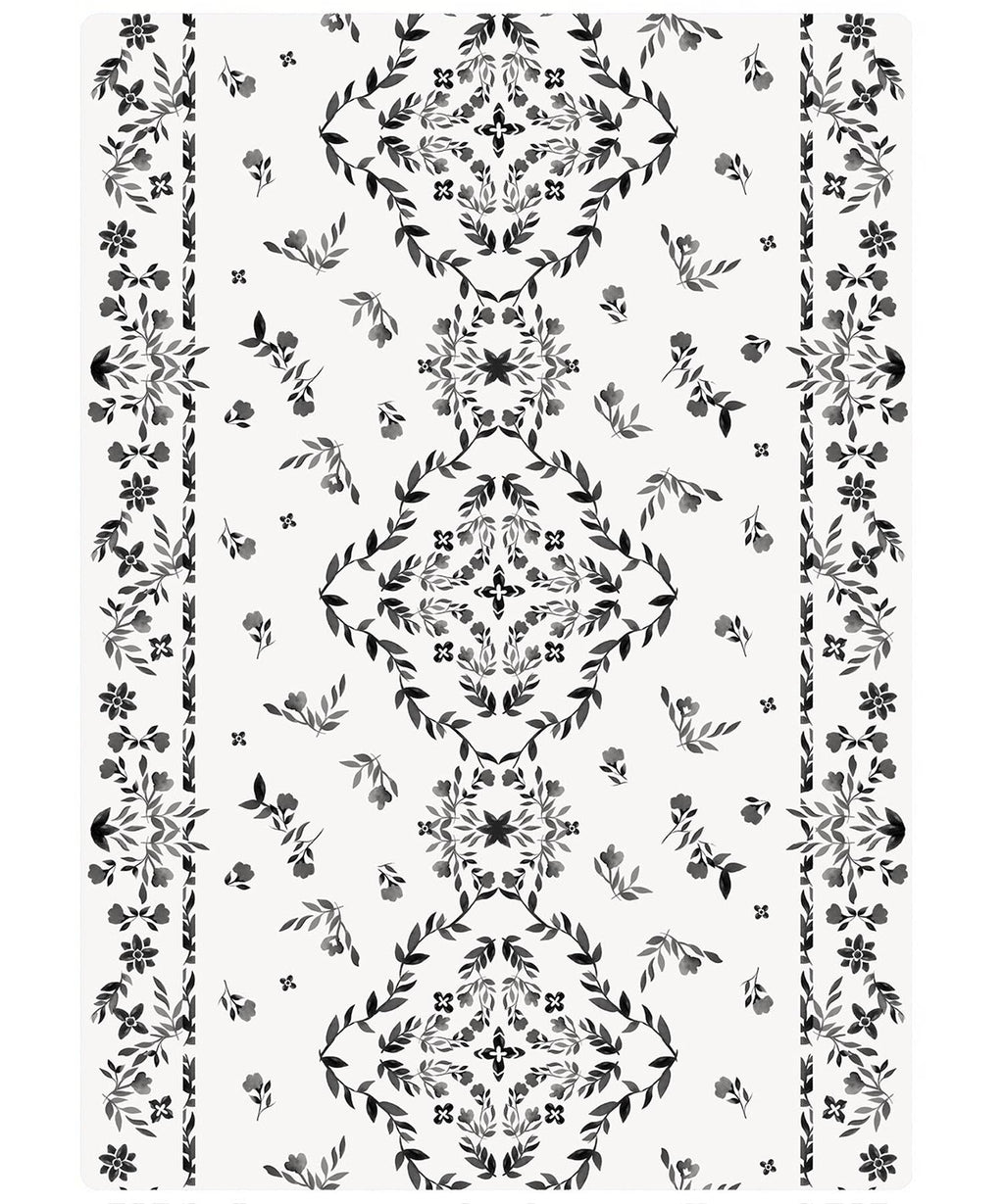 The August Rose White Shwally Playmat